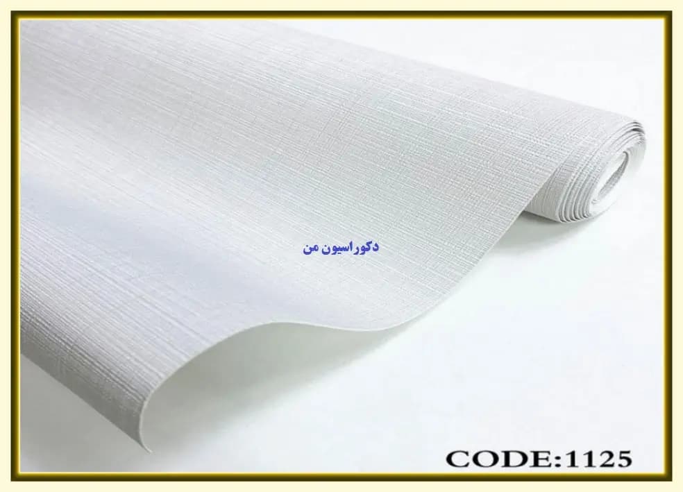 کاغذ دیواری رنگ طوسی کد:1125