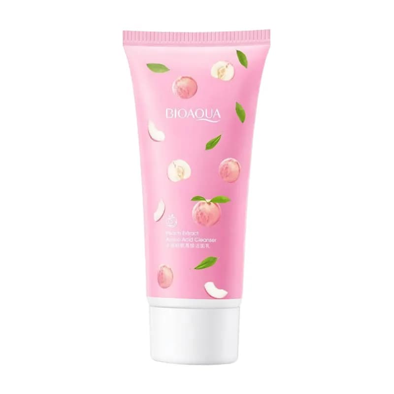 فوم شستشو آمینو اسید هلو بیوآکوا-100ml — تصویر ۹