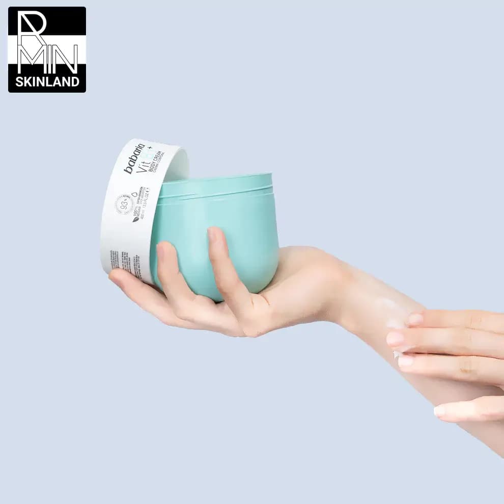 کرم بدن ویتامین B3 باباریا حجم 400ml — تصویر ۳