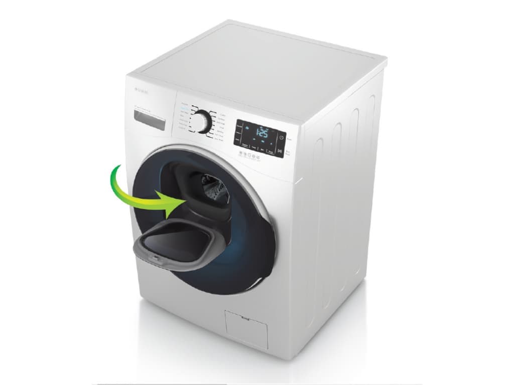 ماشین لباسشویی اسنوا مدل SWM-84616 ظرفیت ۸ کیلوگرم رنگ سفید — تصویر ۲