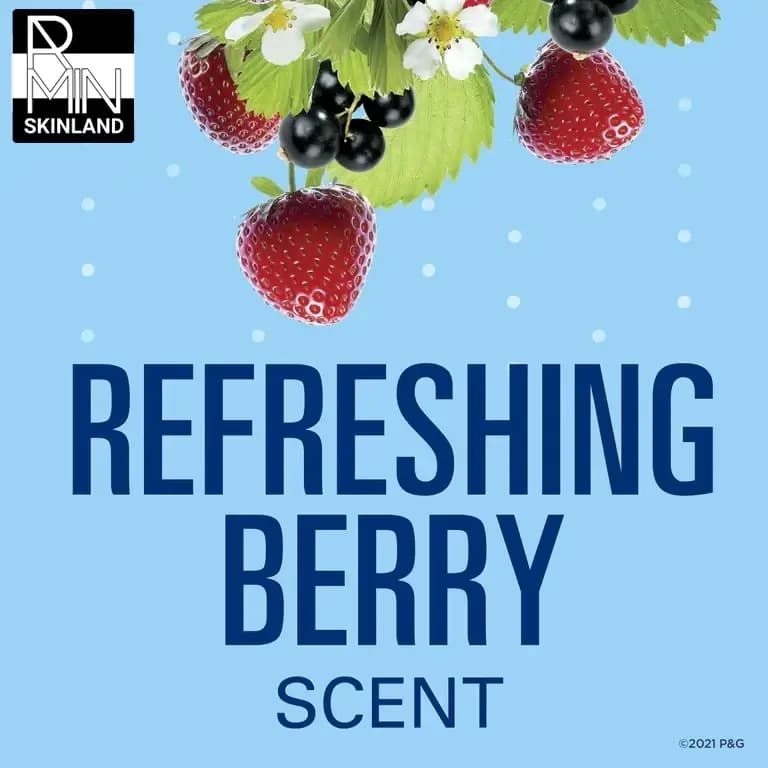 دئودرانت ضد تعریق سکرت مدل Refreshing Berry وزن 73g — تصویر ۳