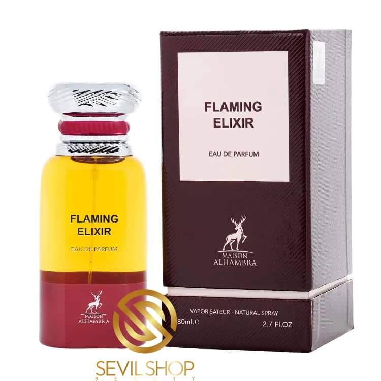 ادکلن فلامینگ الکسیر الحمبرا Alhambra Flaming elixir — تصویر ۲