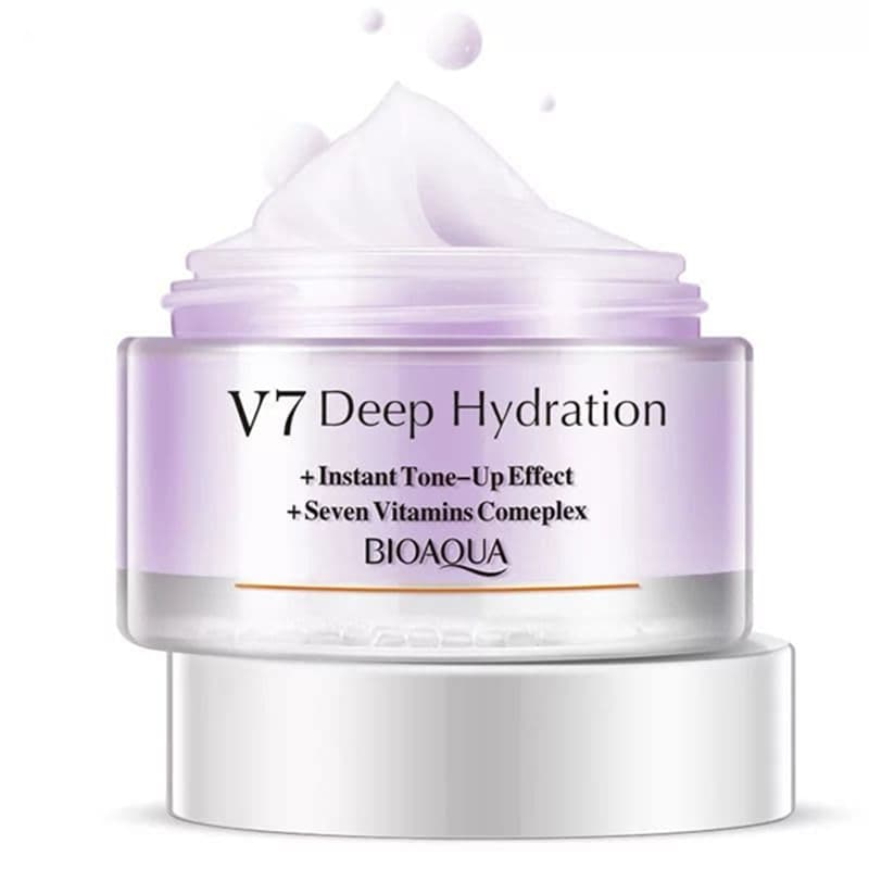 کرم آبرسان و روشن کننده پوست ویتامینه V7 بیوآکوا-50ml — تصویر ۲