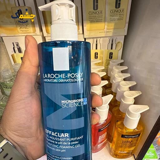 ژل شوینده صورت لاروش پوزای حجم 400 میل | laroche posay Face wash gel — تصویر ۳