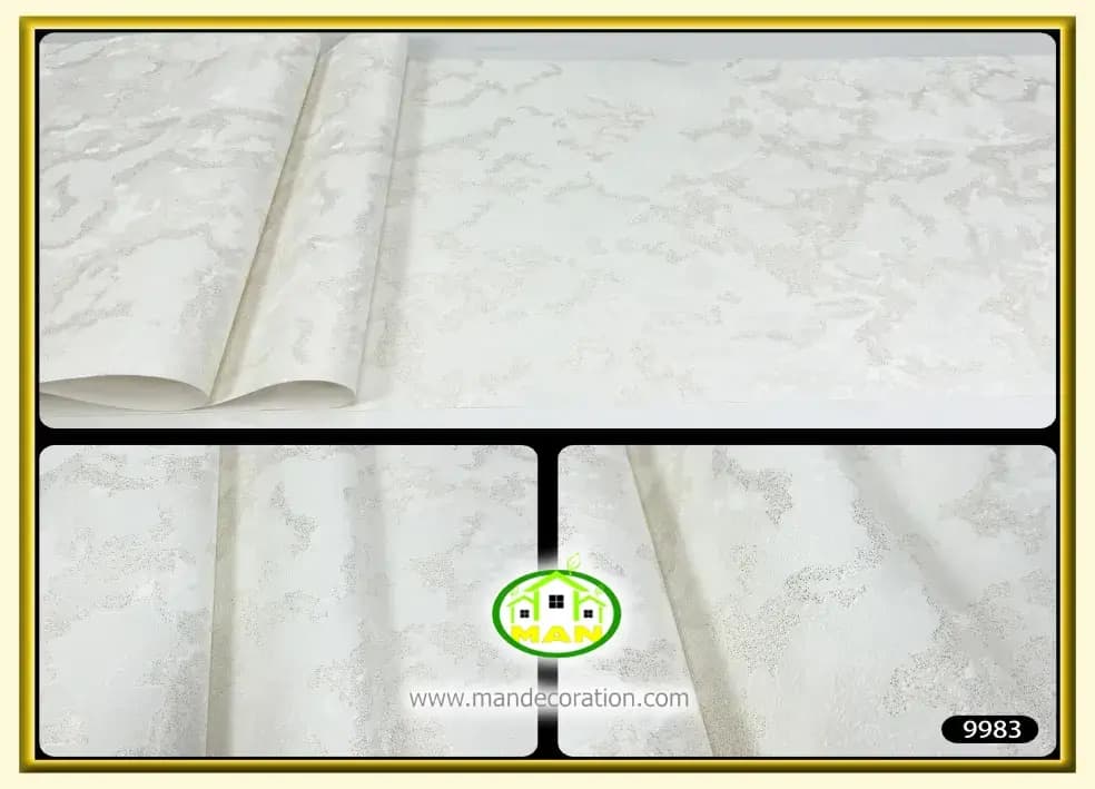 کاغذ دیواری آنجل پتینه ساده طوسی کد:9983