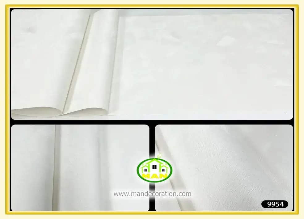 کاغذ دیواری آنجل مدرن پتینه سفید