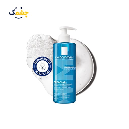 ژل شستشوی افکلار لاروش پوزای مناسب پوست چرب حجم 400 میل | la-roche posay effaclar purifying cleansing gel — تصویر ۴