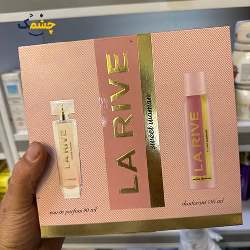ست هدیه ادکلن 90میل و اسپری 150 میل زنانه Sweet Woman لاریو | La Rive Sweet Woman Eau de Parfum 90 ml + Deodorant 150 ml Gift Set — تصویر ۳