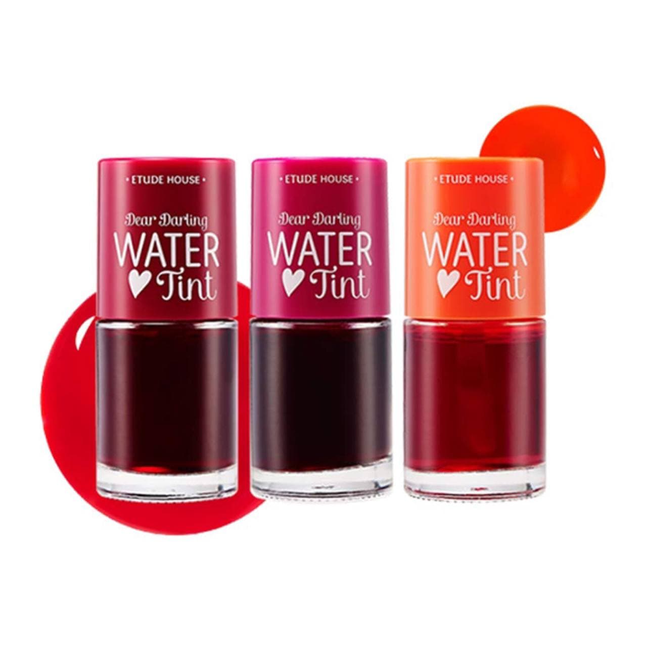 تینت لب مایع Water Tint اتود هاوس | رنگ قرمز — تصویر ۳
