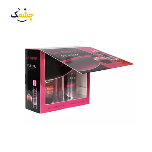 ست هدیه ادکلن 90میل و اسپری 150 میل زنانه Fleur De Femme لاریو | La Rive Fleur de Fame Women’s Eau de Parfum 90 ml + Deodorant 150 ml Gift Set — تصویر ۵