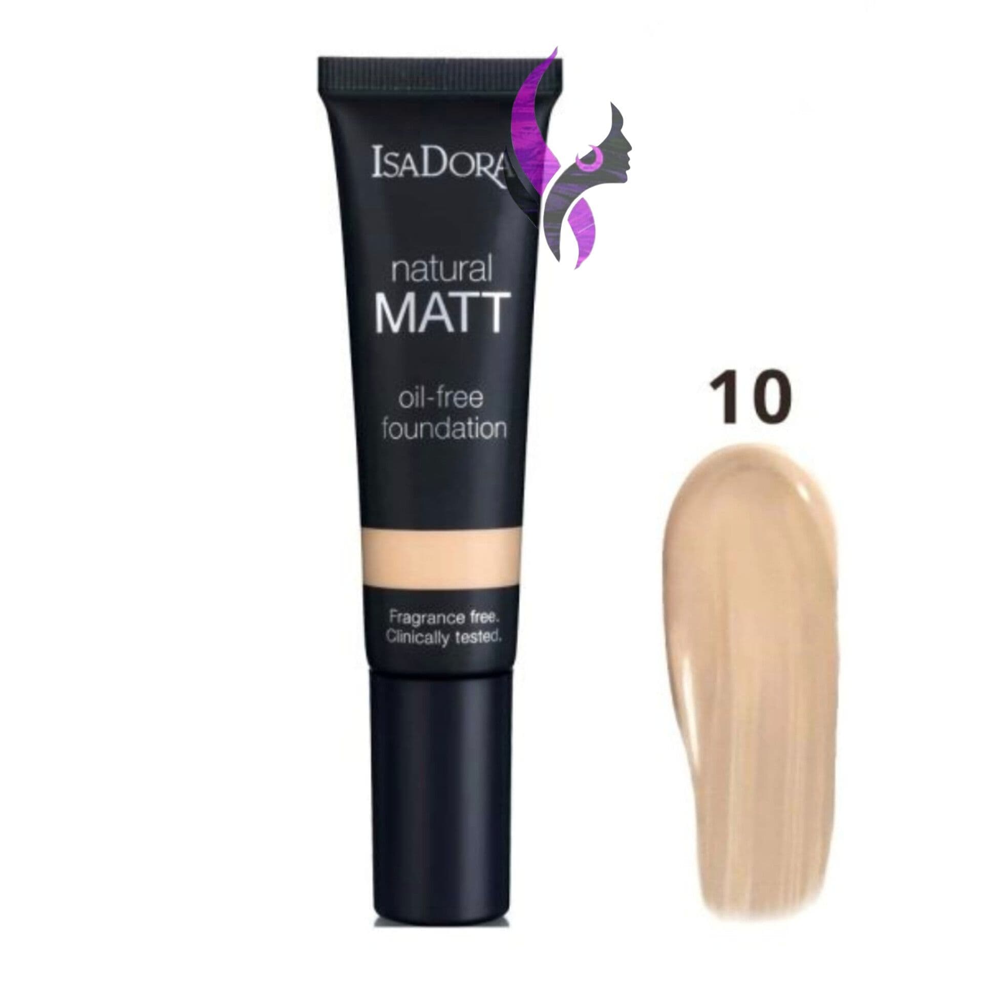 کرم پودر ایزادورا مدل Natural Matt شماره 10 — تصویر ۶