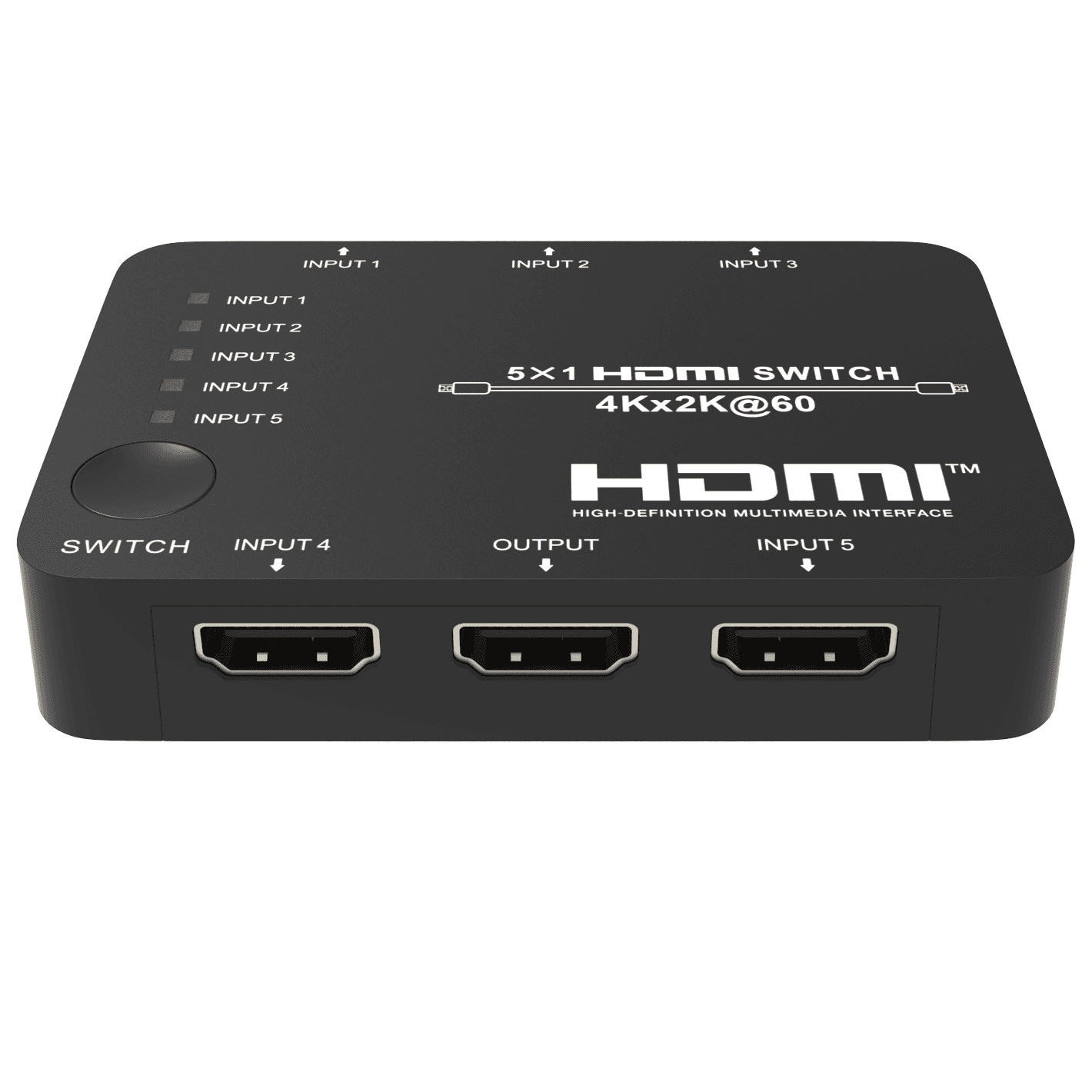 سوئيچ 5 پورت 2.0 HDMI با ریموت کنترل فرانت — تصویر ۲