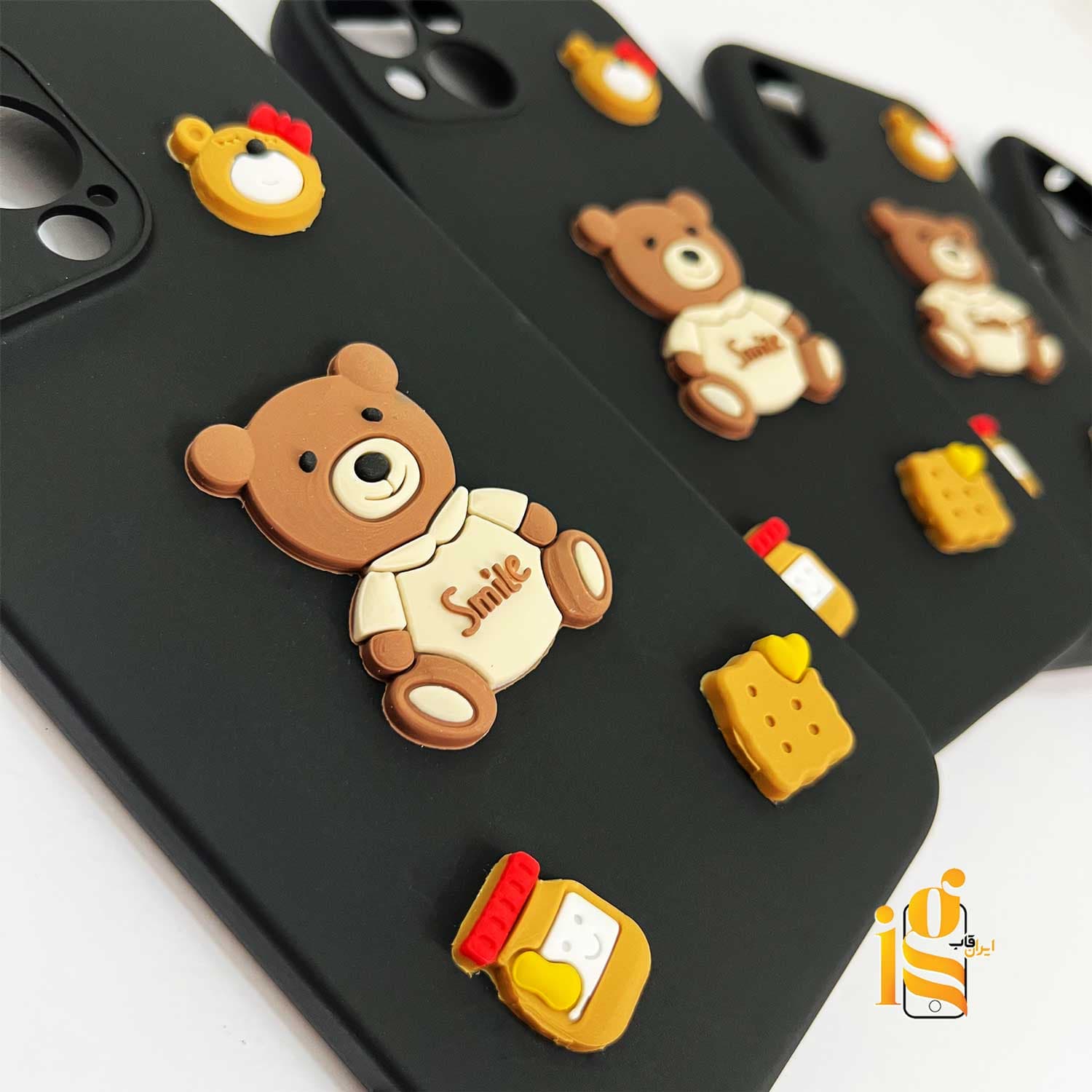 قاب دخترانه خرس پاستیلی برای گوشی شیائومی Redmi Note 14 Pro Plus — تصویر ۲