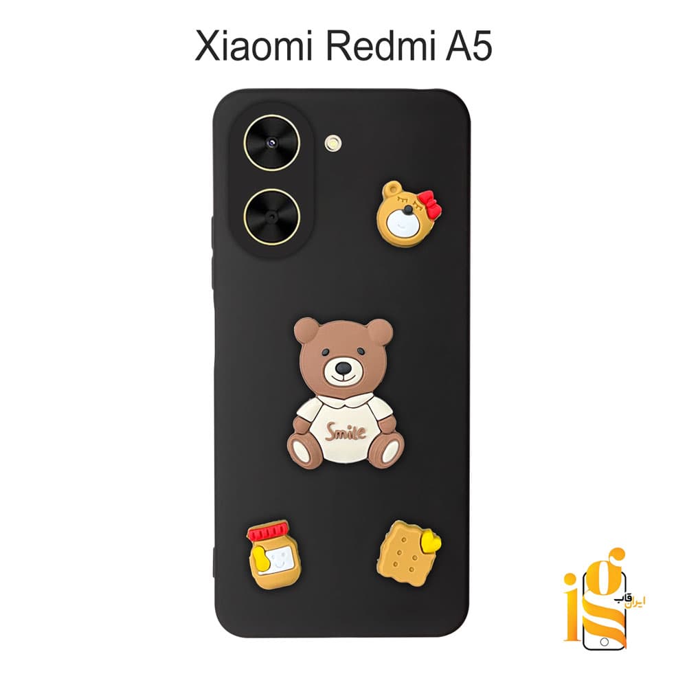 قاب دخترانه خرس پاستیلی برای گوشی شیائومی Redmi A5