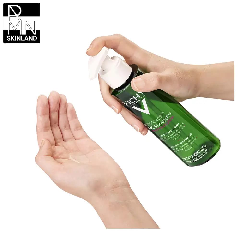 ژل شستشوی صورت ویشی مدل Normaderm حجم 400ml — تصویر ۴