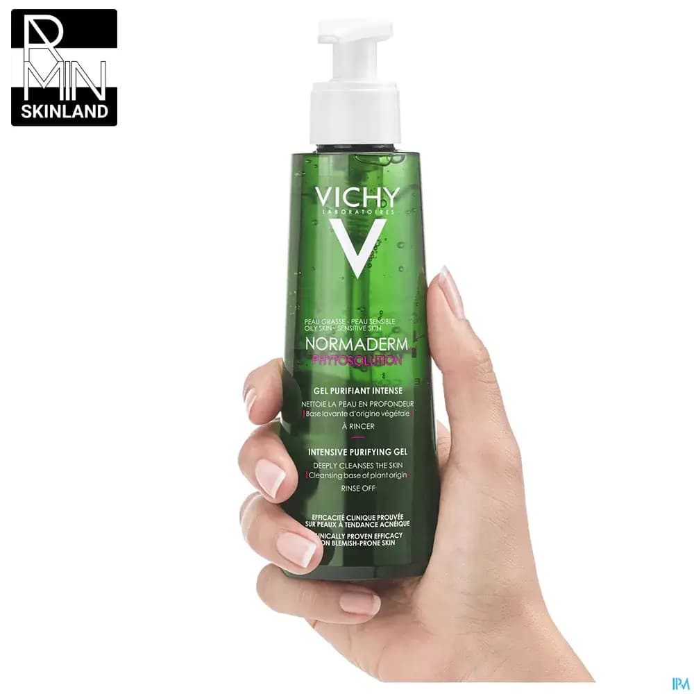 ژل شستشوی صورت ویشی مدل Normaderm حجم 400ml — تصویر ۳