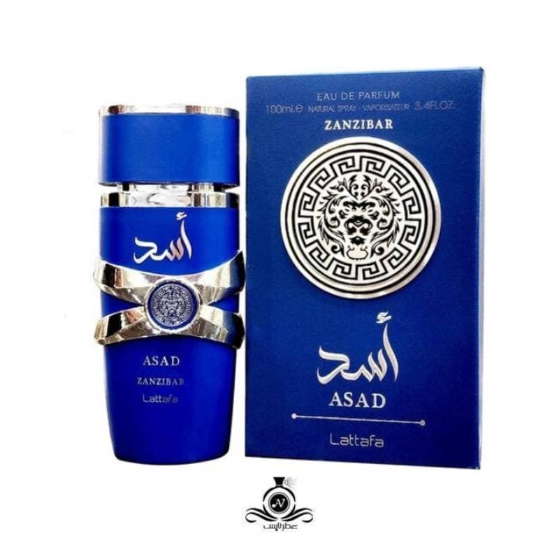 ادکلن مردانه اسد زنزیبار لطافه Lattafa Asad Zanzibar