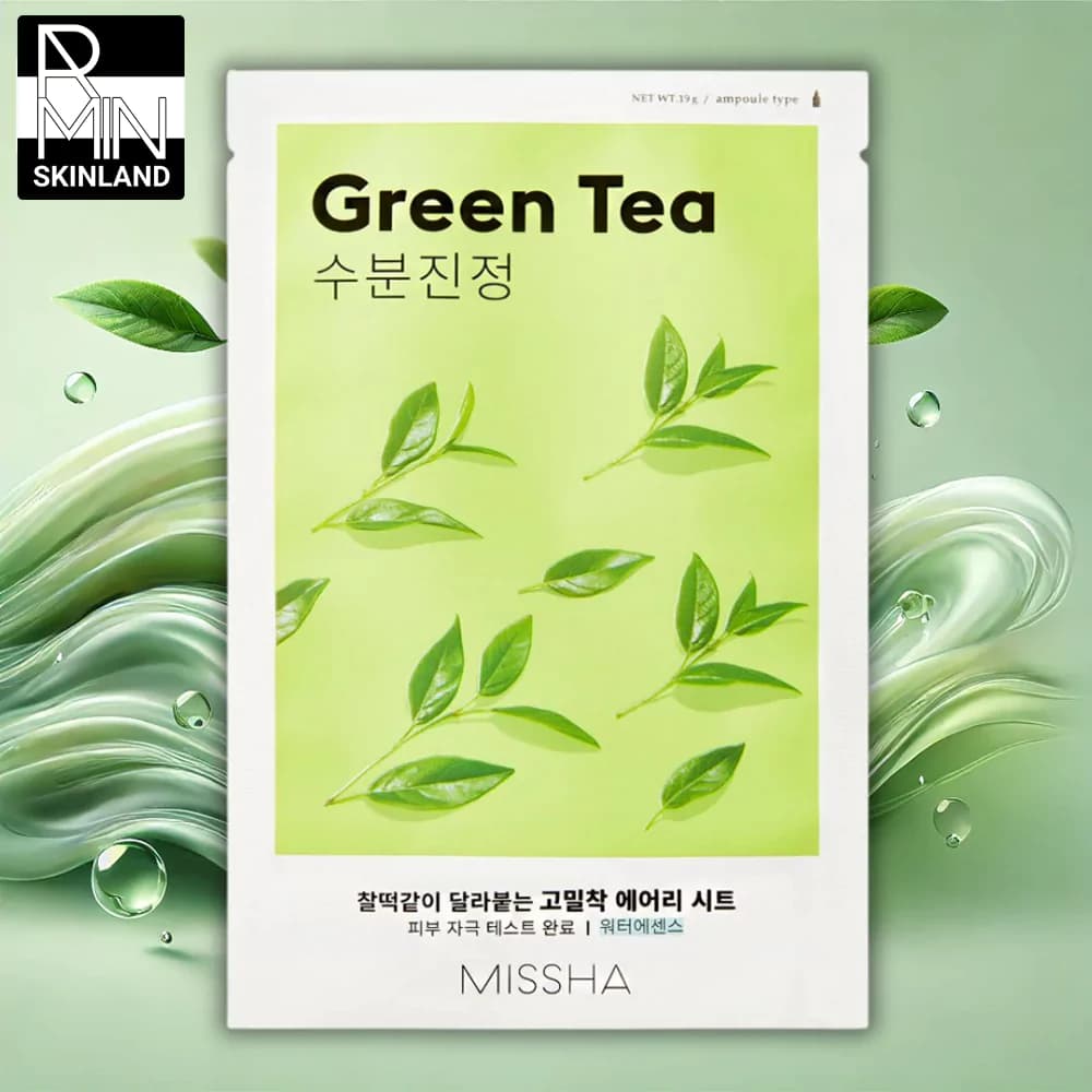 ماسک چای سبز میشا مدل Green Tea — تصویر ۳