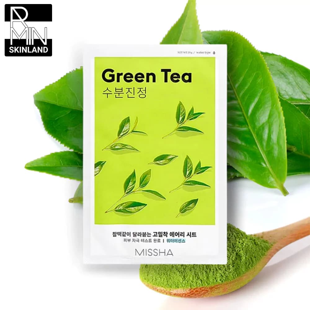 ماسک چای سبز میشا مدل Green Tea — تصویر ۲