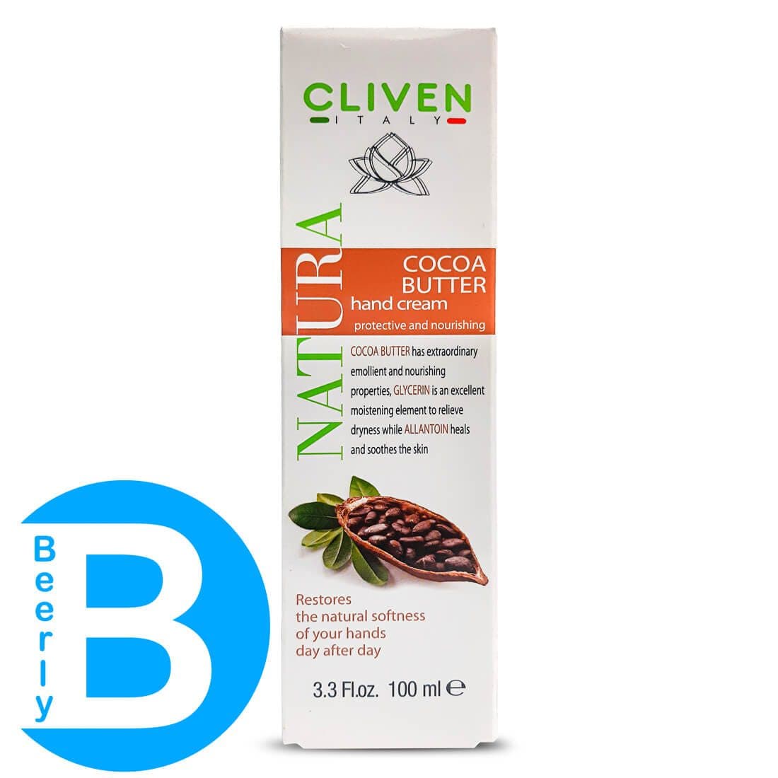 کرم کره کاکائو کلیون مرطوب کننده دست مدل Cocoa Butter Hand Cream