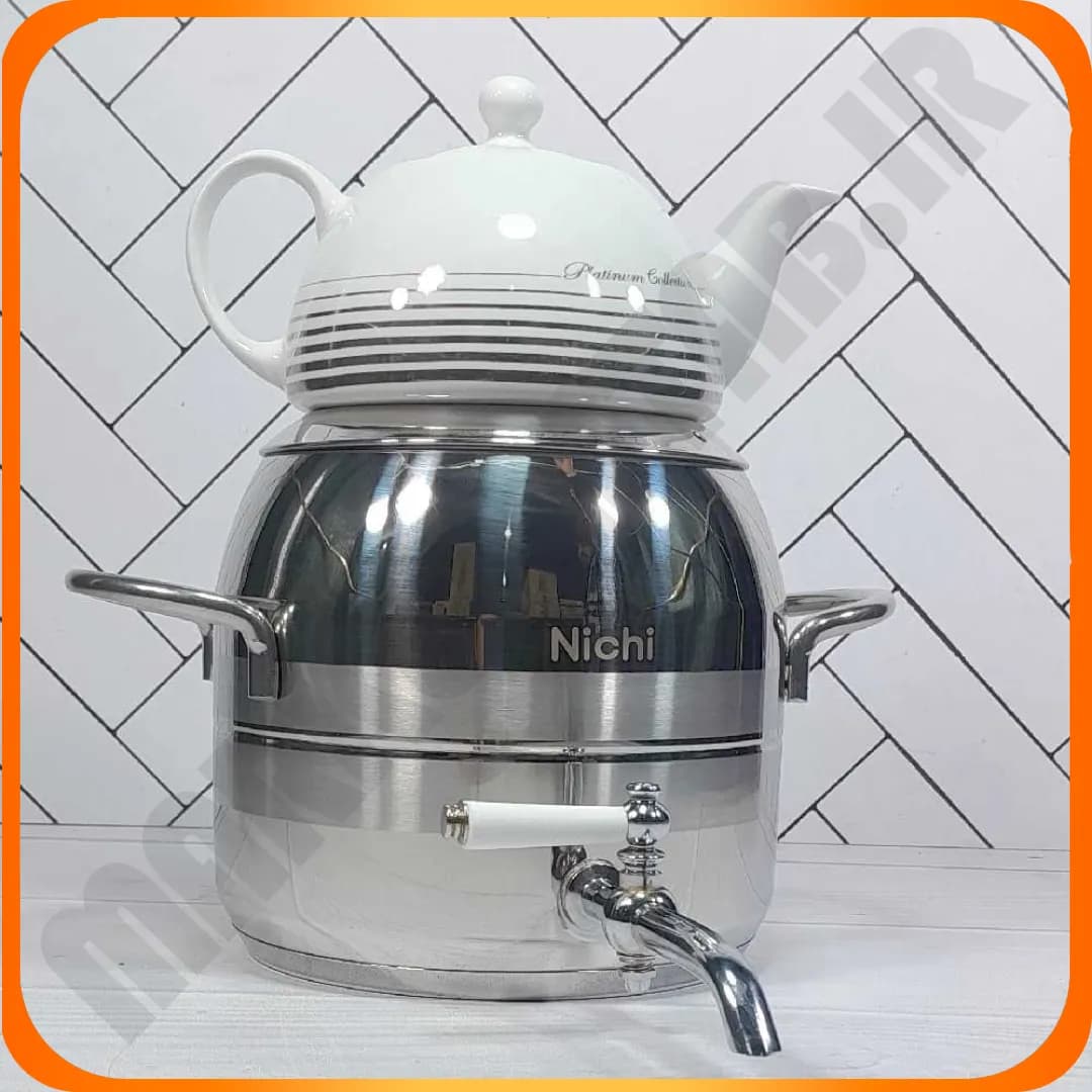 کتری قوری 5 لیتر 2 خط kt-20 نیچی