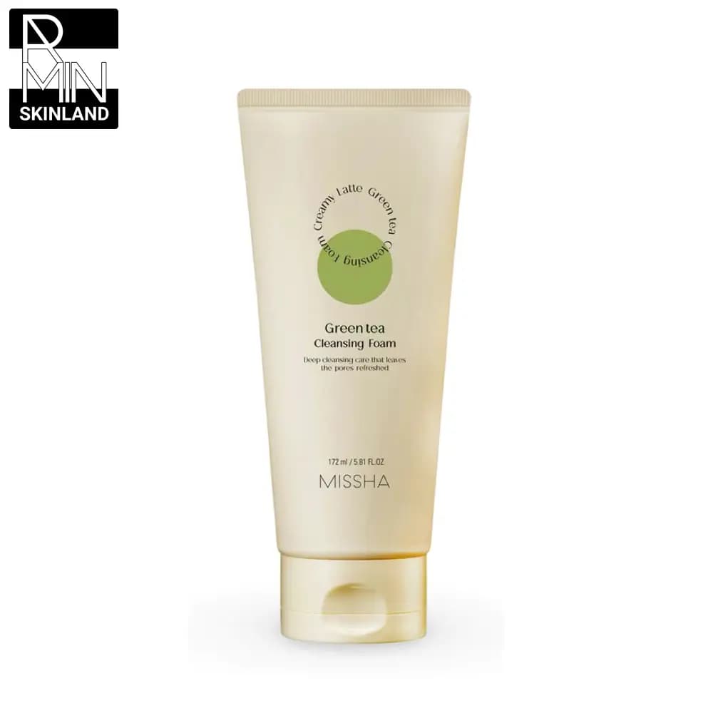 فوم شستشو چای سبز میشا حجم 125ml