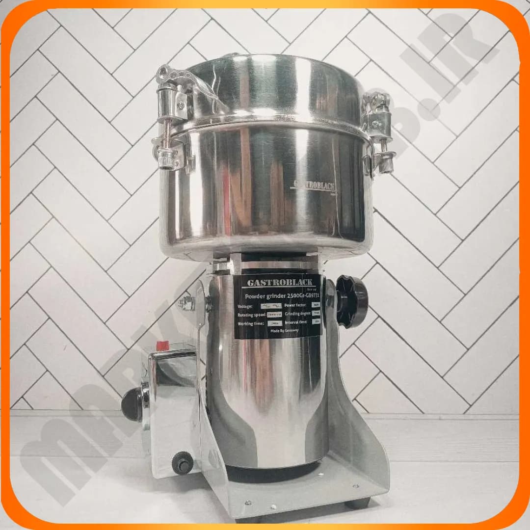 آسیاب صنعتی 4800 وات 2500 گرمی GB-9731 گاسترو بلک