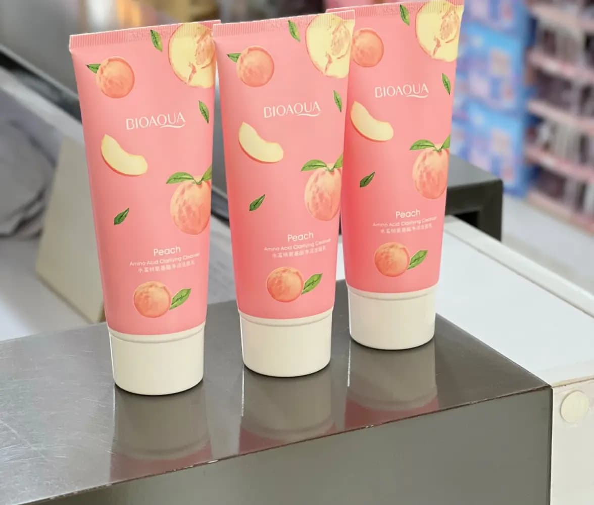 فوم شستشو صورت عصاره هلو بیوآکوا BIOAQUA — تصویر ۸