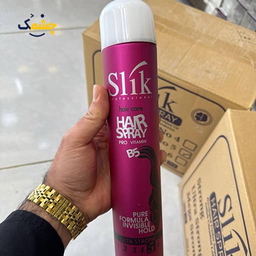 اسپري حالت دهنده مو سلیک مدل ULTRA STRONG حجم 500 میل — تصویر ۲
