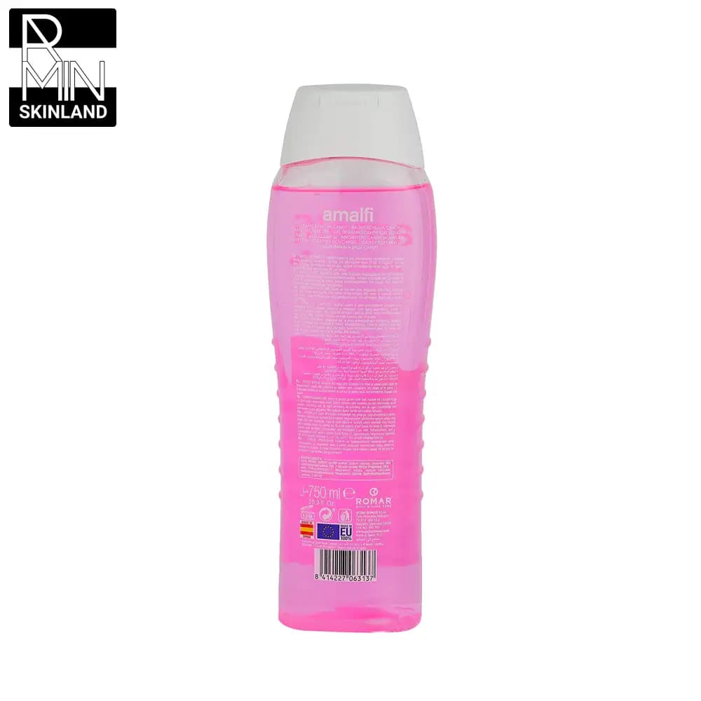 شامپو بدن آمالفی مدل Candy حجم 750ml — تصویر ۲