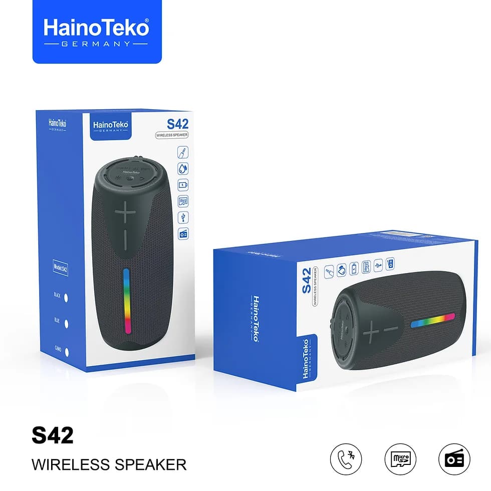 اسپیکر بلوتوثی هاینوتکو مدل HainoTeko S42
