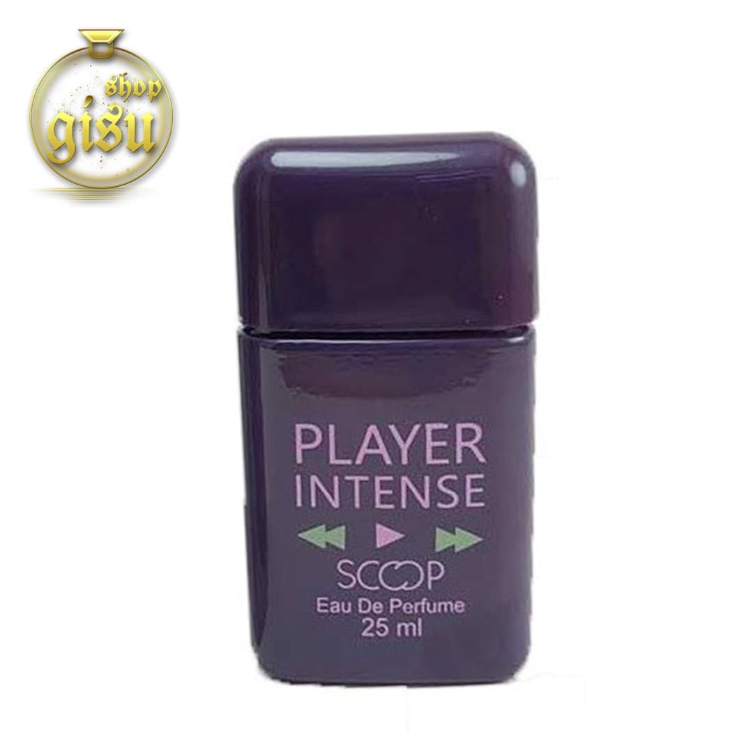مینی ادکلن پلیر اینتنس (Player intense) برند اسکوپ (scoop) 25 میل – زنانه