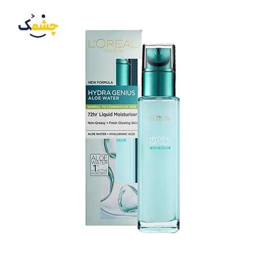 سرم آبرسان لورآل HYDRA GENIUS حجم 70 میلی لیتر L’Oreal HYDRA GENIUS hydrating serum volume 70 ml — تصویر ۲