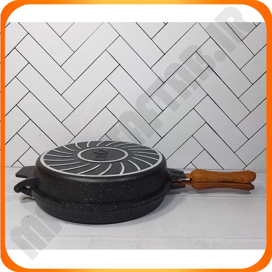 تابه رژیمی دو طرفه 32 مشکی اویز