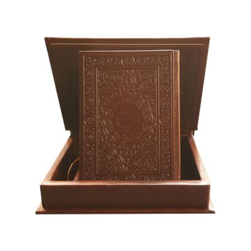 خیام نیم جیبی معطر چرم قابدار کشویی — تصویر ۳