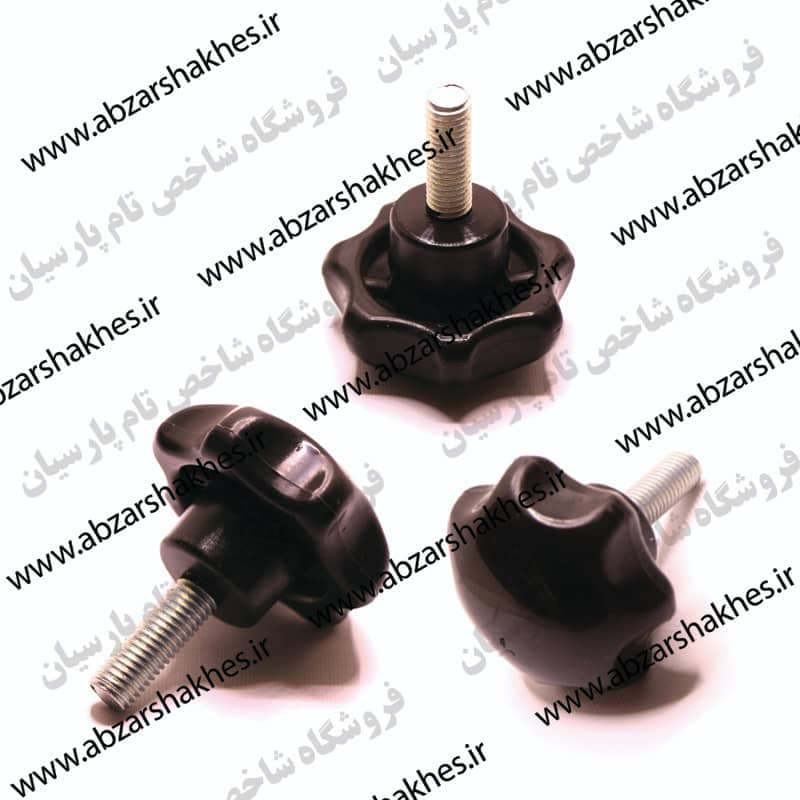 فلکه پیچ دار براق M10 * 30