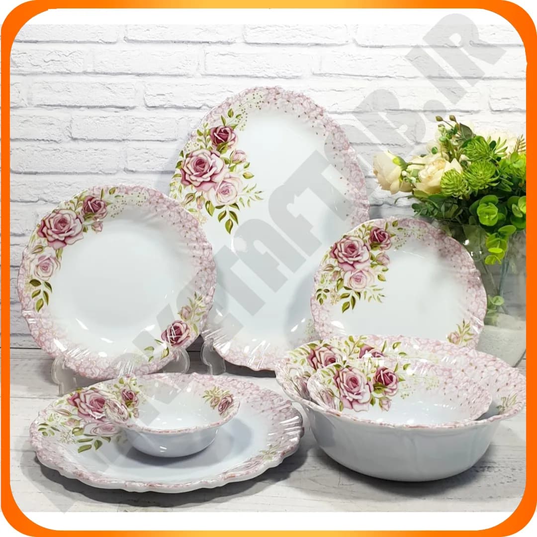سرویس 33 پارچ برجسته سلنا روما اوپال جام