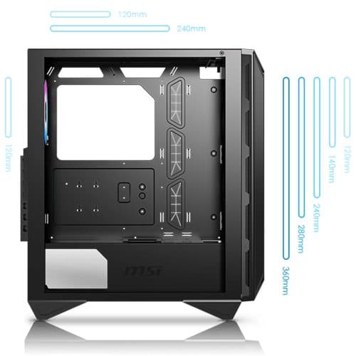 کیس گیمینگ ام اس ای MSI MPG Gungnir111R — تصویر ۴