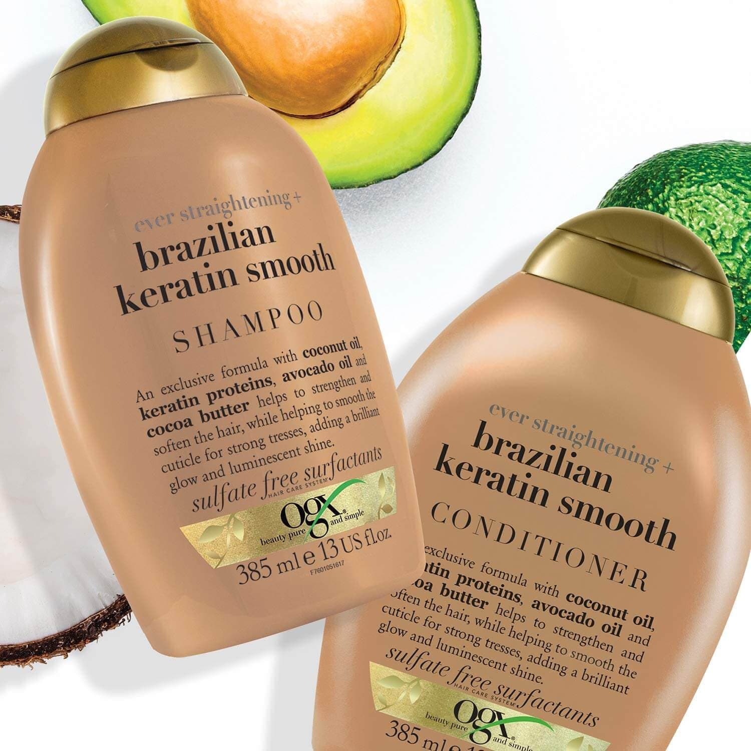 شامپو Brazilian Keratin Smooth او جی ایکس — تصویر ۲