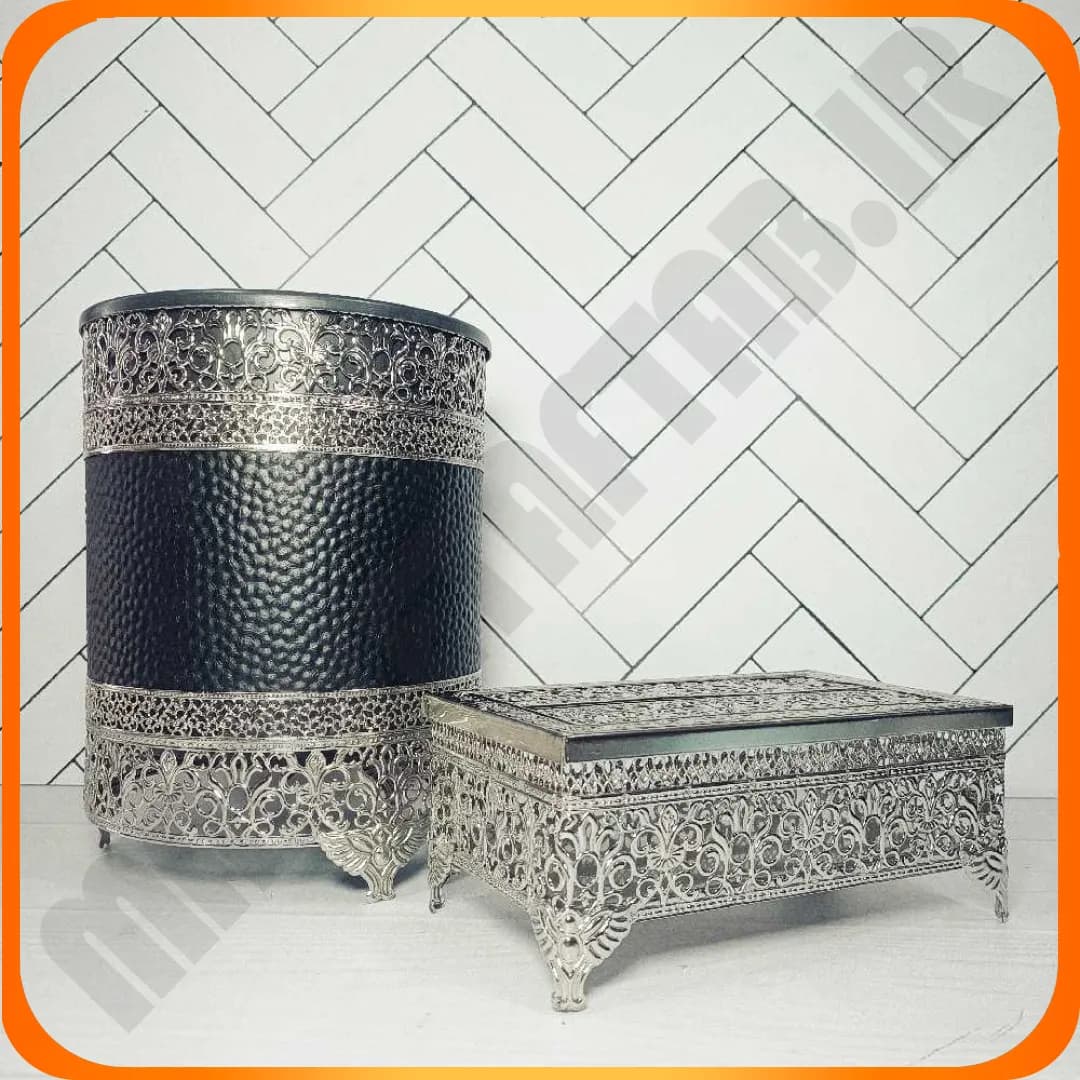سطل و دستمال مشکی سیلور تیروفر زومبا