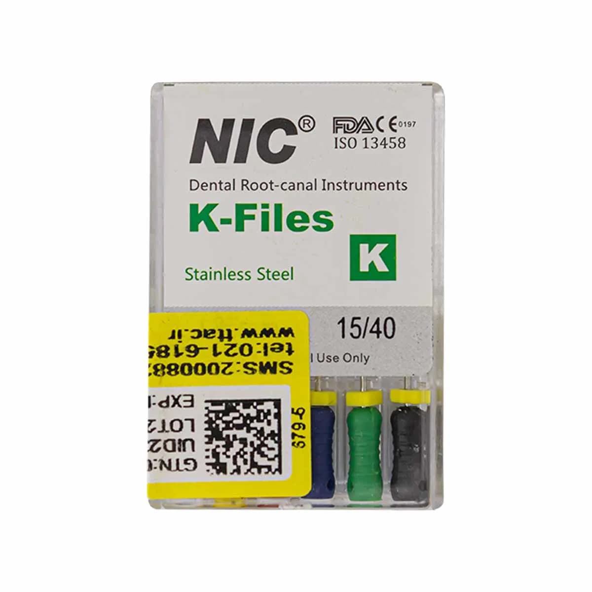 K فایل دستی NIC (۲۵ میلی‌متر)