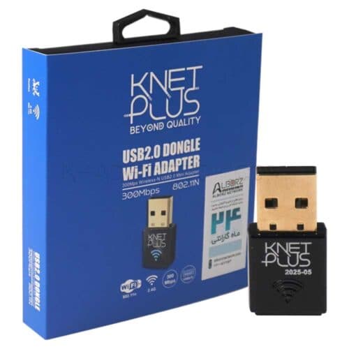 کارت شبکه کی نت پلاس مدل KNET-Plus KP-DUW0300 W300 N300MB