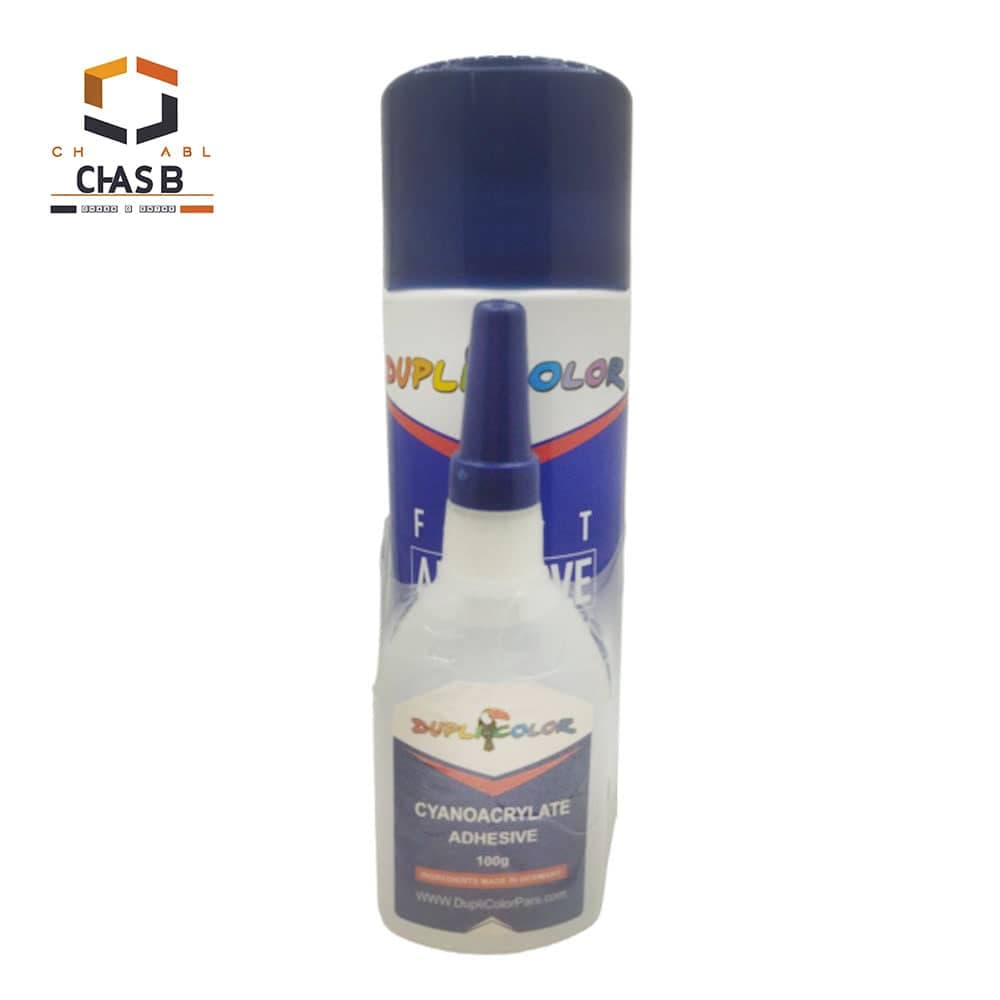 چسب 123 دوپلی کالر DUPLI COLOR FAST ADHESIVE 400ml — تصویر ۲