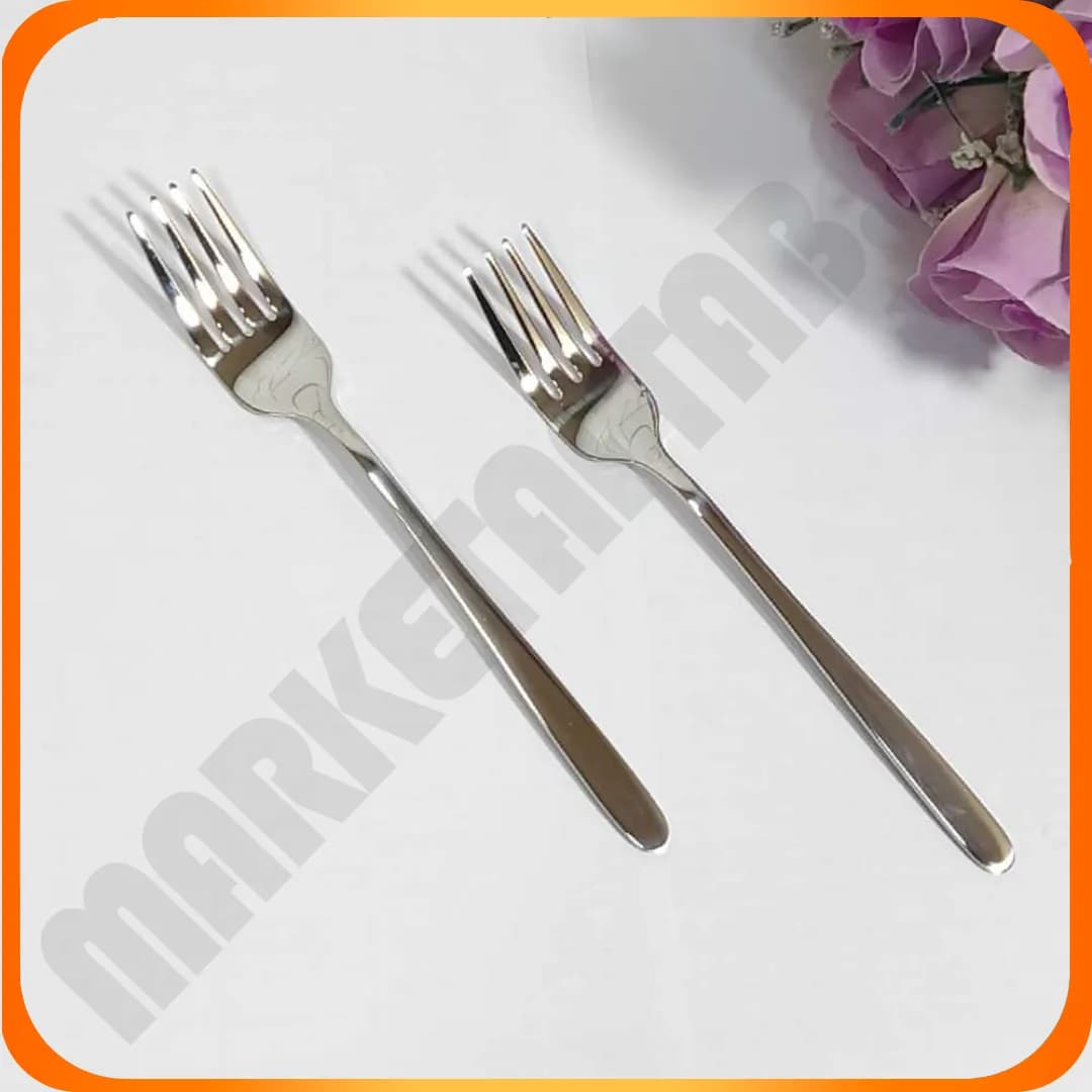 چنگال میوه خوری استیل ساده زومبا
