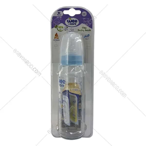 شیشه شیر پیرکس دهانه استاندارد وی کر مدل B304 – آبی