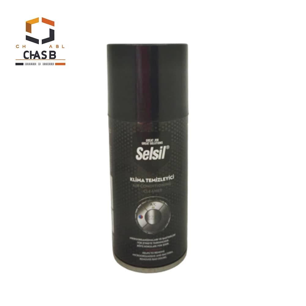 اسپری تصویه هوا و خوشبو كننده ماشين سلسيل – SELSIL AIR CONDITIONING CLEANER 150ml