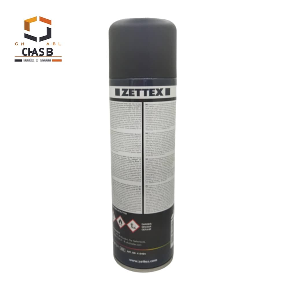 اسپری زینک آلومینیوم نقره ای زتکس – ZETTEX ZINC SPRAY ALUMINUM 500ml — تصویر ۳