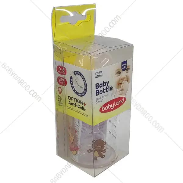 شیشه شیر پیرکس بیبی لند کد 438 0-6 ماه