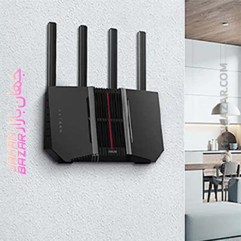 روتر سه بانده قابل توسعه ایسوس ASUS مدل RT-BE92U — تصویر ۳