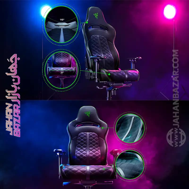 صندلی گیمینگ ریزر Razer مدل Enki — تصویر ۶